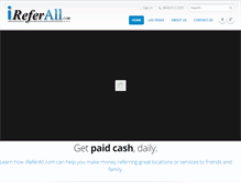 Tablet Screenshot of ireferall.com